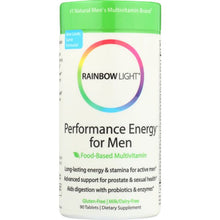 Load image into Gallery viewer, RAINBOW LIGHT: Performance Eenergy Multivitamin Men, 90 tb