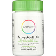 Load image into Gallery viewer, RAINBOW LIGHT: Active Adult 50+ Multivitamin, 30 tb