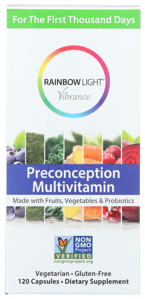 RAINBOW LIGHT: Vibrance Preconception Multivitamin, 120 cp