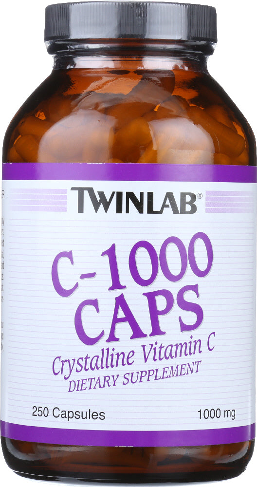 TWINLAB: C-1000 Caps 1000 Mg, 250 capsules