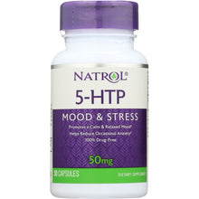 Load image into Gallery viewer, NATROL: 5-HTP 50 mg, 30 Capsules