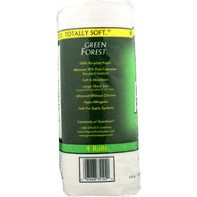 Load image into Gallery viewer, GREEN FOREST: Bath Tissue White 4 Rolls 198 Sheets, 1 ea