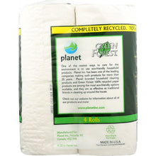 Load image into Gallery viewer, GREEN FOREST: Bath Tissue White 4 Rolls 198 Sheets, 1 ea