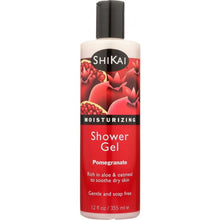 Load image into Gallery viewer, SHIKAI: Moisturizing Shower Gel Pomegranate, 12 oz