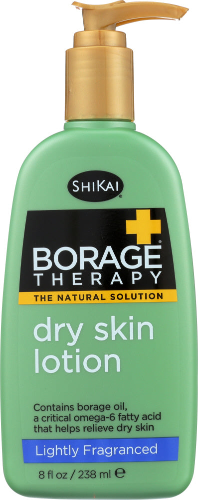 SHIKAI: Borage Therapy Dry Skin Lotion Lightly Fragranced, 8 oz