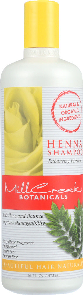 MILL CREEK: Henna Shampoo Enhancing Formula , 16 oz
