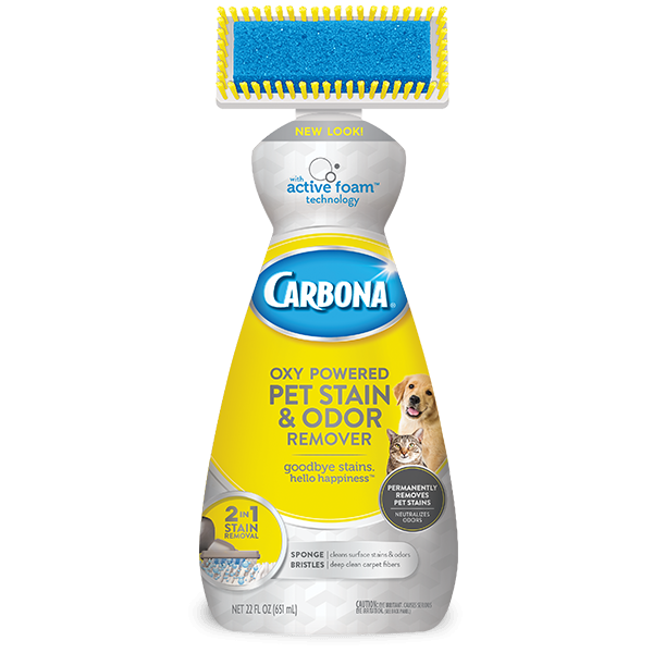 CARBONA: 2-in-1 Oxy-Powered Pet Stain & Odor Remover, 22 fo