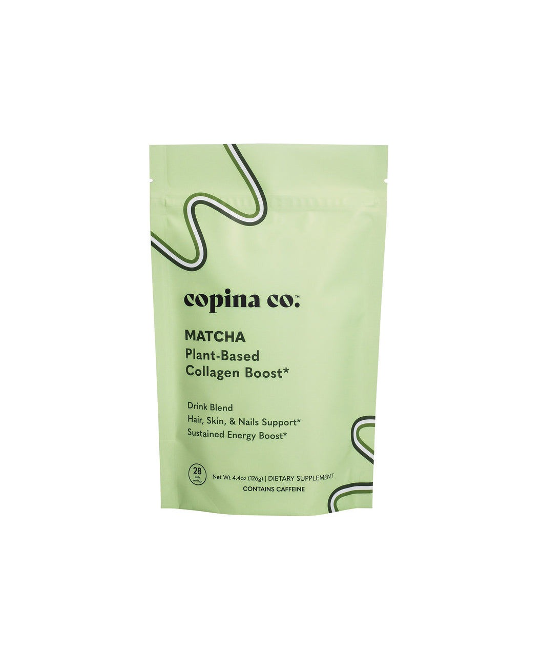 Copina Co. Matcha Plant-Based Collagen Boost Latte Blend