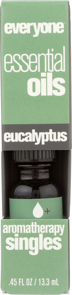 EVERYONE: Aromatherapy Singles Essential Oil Eucalyptus, 0.45 oz