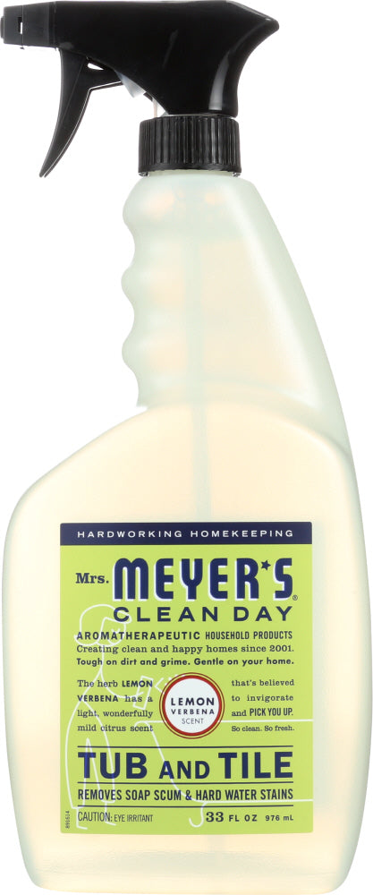 MRS MEYERS CLEAN DAY: Cleaner Tub and Tile Lemon, 33 oz