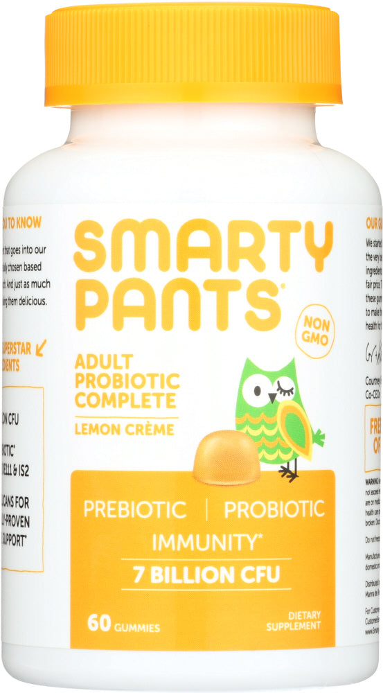 SMARTYPANTS: Probiotic Adult Lemon Crème, 60 pc