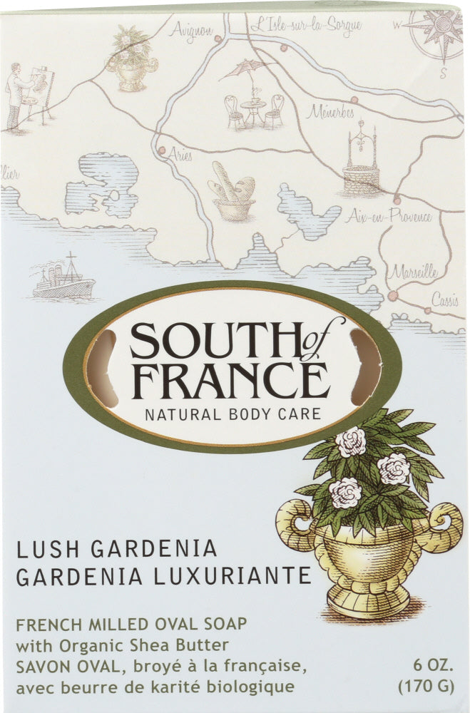SOUTH OF FRANCE: Lush Gardenia Bar Soap, 6 oz
