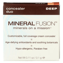 Load image into Gallery viewer, Mineral Fusion - Concealer Duo - Deep - 0.11 Oz.