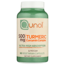 Load image into Gallery viewer, QUNOL: Turmeric, 60 vc