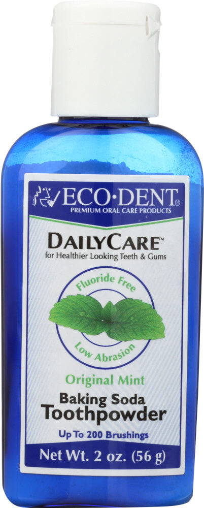 ECO-DENT: Daily Care Toothpowder Mint, 2 oz