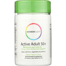 Load image into Gallery viewer, RAINBOW LIGHT: Active Adult 50+ Multivitamin, 30 tb
