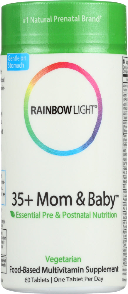 RAINBOW LIGHT: Vitamin Postnatal Mom Baby, 60 pc