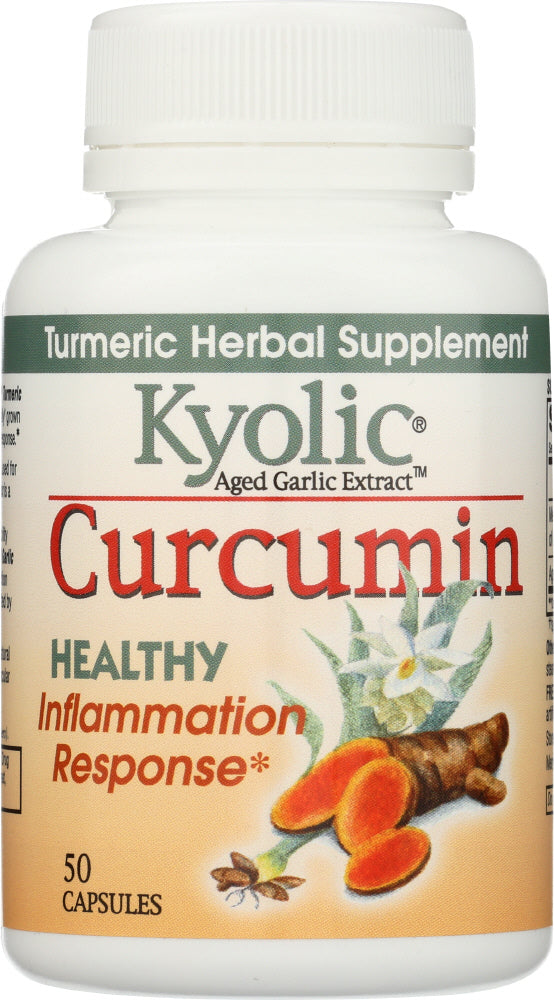 KYOLIC: Aged Garlic Extract Curcumin, 50 capsules