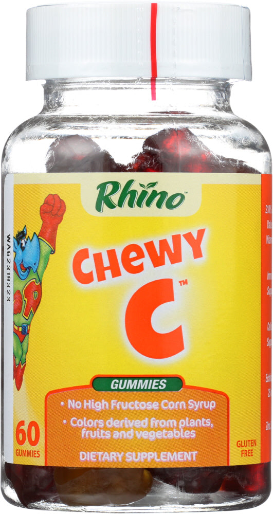 NUTRITION NOW: Rhino Chew C Echinacea Gummies, 60 pc
