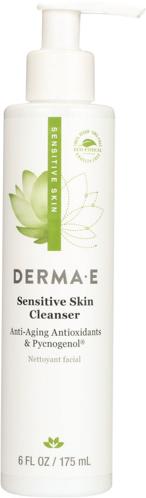 DERMA E: Pycnogenol Facial Cleanser Fragrance Free, 6 oz