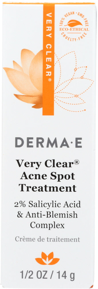 DERMA E: Very Clear Spot Treatment Anti-Blemish Complex, .5 oz