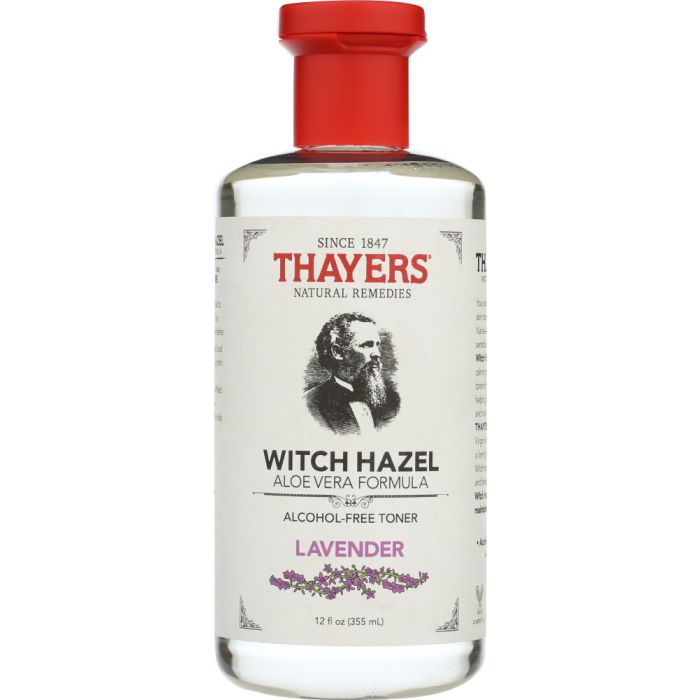 THAYERS: Witch Hazel With Aloe Vera Formula Lavender Alcohol Free Toner, 12 oz