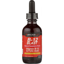 Load image into Gallery viewer, BRICKER LABS: Blast B12 Vitamin B12 and Folic Acid, 2 oz
