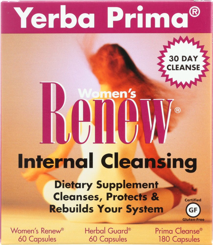 YERBA PRIMA: Women's Renew Internal Cleansing, 1 Kit