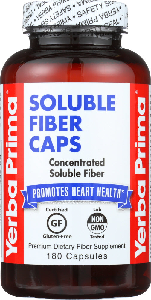 YERBA PRIMA: Fiber Soluble 625 mg, 180 cp