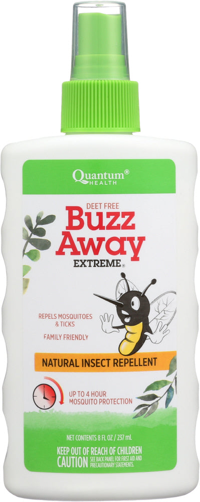 QUANTUM: Health Buzz Away Extreme Natural Insect Repellent, 8 oz
