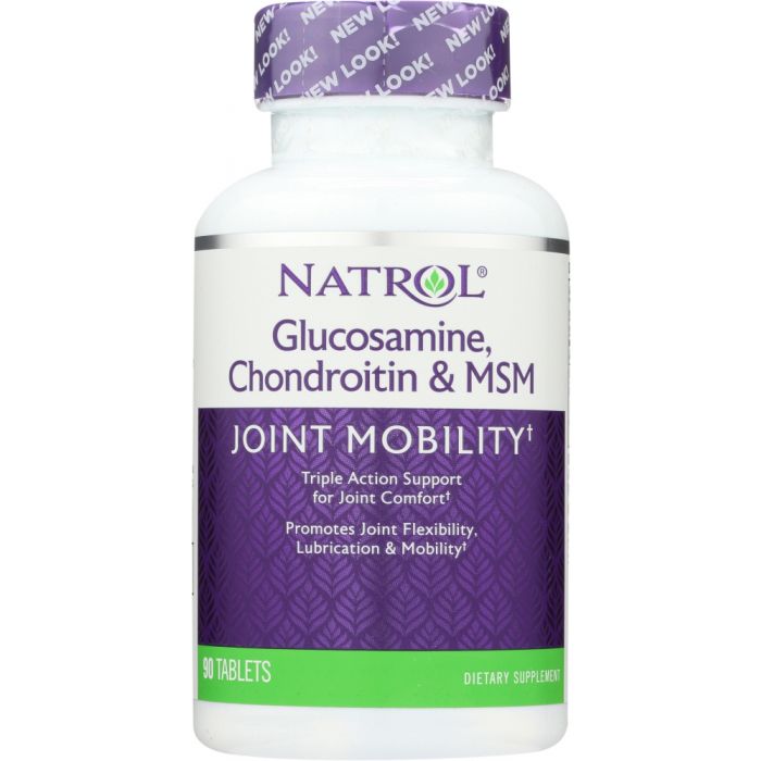 NATROL: Glucosamine Chondroitin and MSM, 90 tb