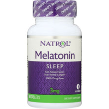 Load image into Gallery viewer, NATROL: Melatonin 3 mg, 60 Tablets

