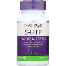 Load image into Gallery viewer, NATROL: 5-HTP 50 mg, 30 Capsules
