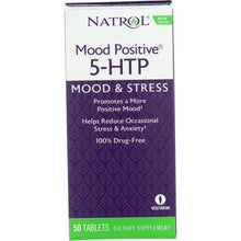 Load image into Gallery viewer, NATROL: Mood Positive 5-HTP, 50 Tablets
