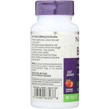 Load image into Gallery viewer, NATROL: Biotin Strawberry Flavor 5000 mcg, 90 Tablets
