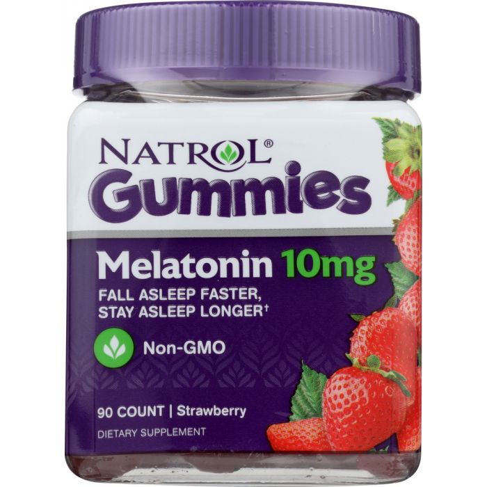 NATROL: Melatonin Gummies 10 mg, 90 pc