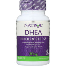 Load image into Gallery viewer, NATROL: DHEA 50 mg, 60 Tablets
