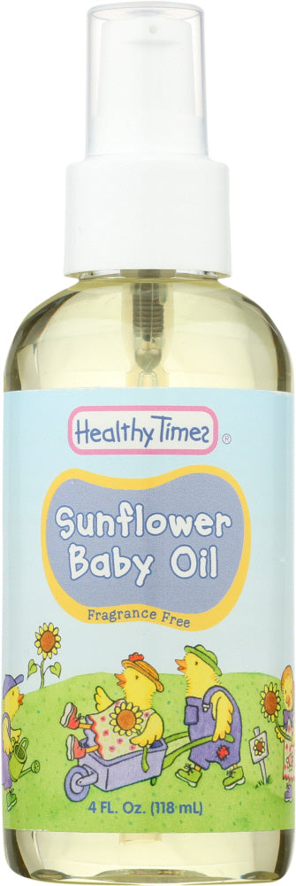 HEALTHY TIMES: Sunflower Baby Oil, 4 fo
