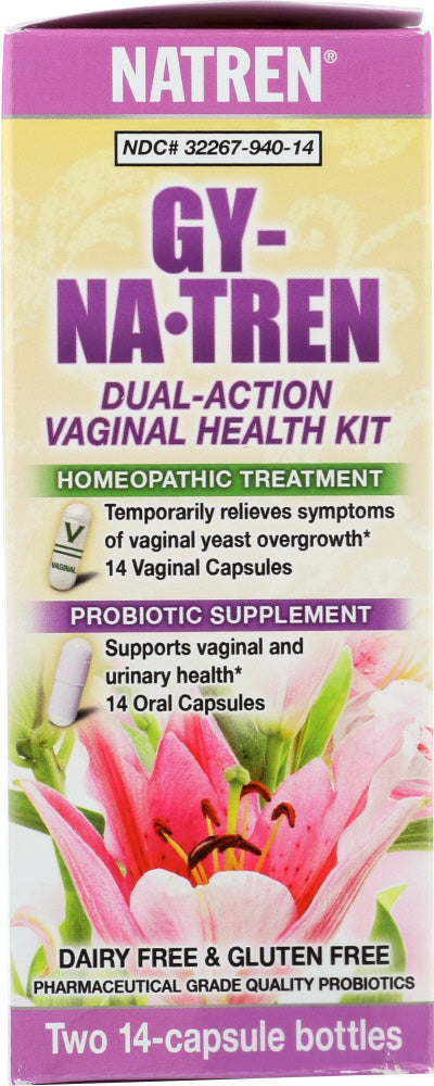 GY-NA TREN: Dual-Action Vaginal Health Kit 2 Bottles, 1 pk