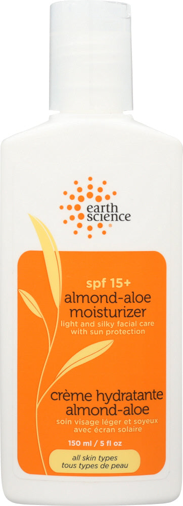 EARTH SCIENCE: SPF 15+ Almond-Aloe Moisturizer, 5 oz