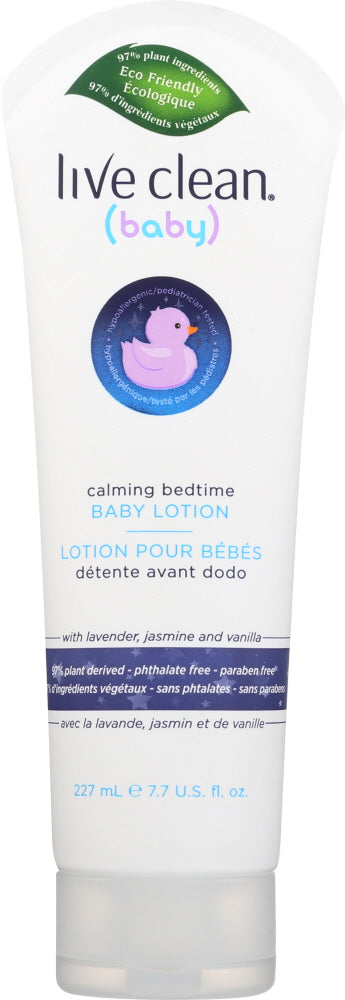 LIVE CLEAN: Lotion Baby Bedtime, 7.7 oz