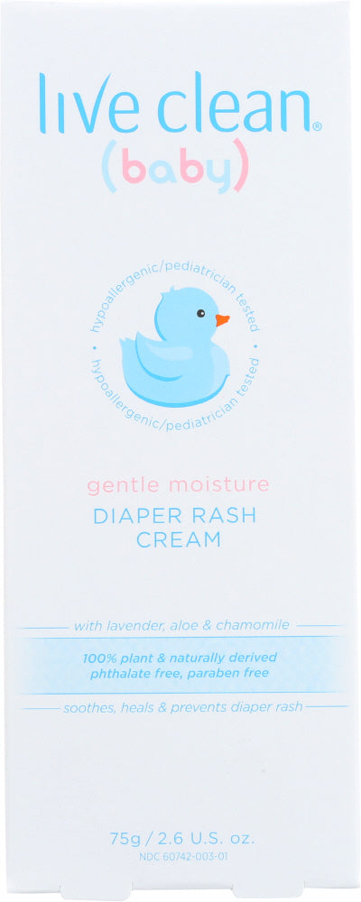 LIVE CLEAN: Diaper Ointment, 2.6 oz