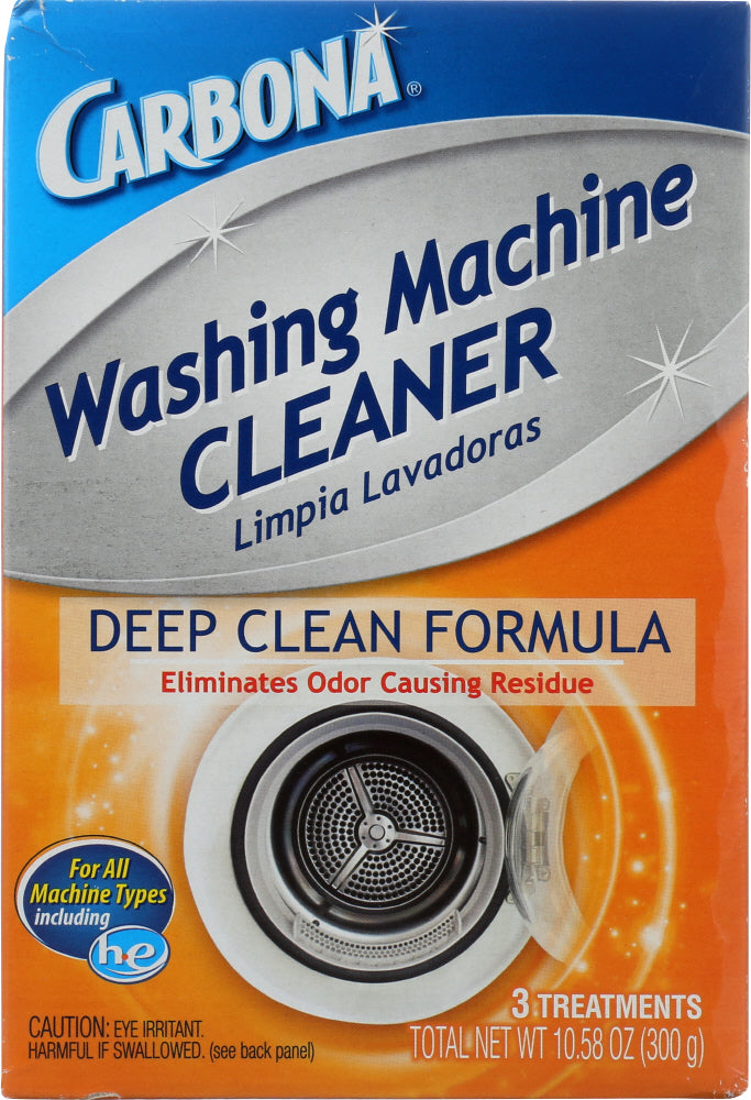 CARBONA: Washing Machine Cleaner Deep Clean Formula, 10.58 oz