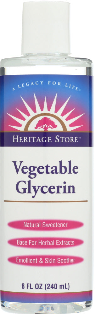 HERITAGE: Vegetable Glycerin, 8 oz