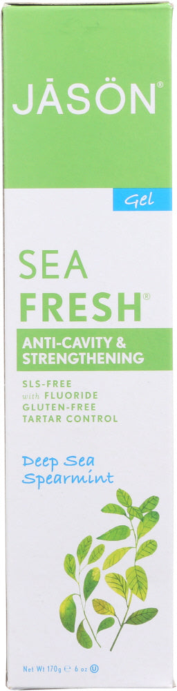 JASON: Sea Fresh Strengthening Anticavity CoQ10 Gel Toothpaste, 6 oz