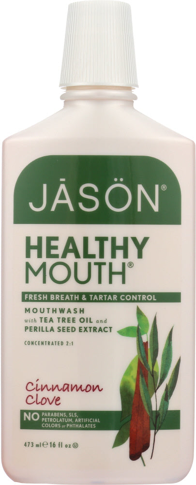 JASON: Healthy Mouth Tartar Control Cinnamon Clove, 16 oz