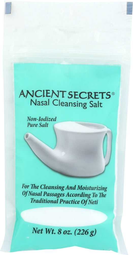ANCIENT SECRETS: Nasal Cleansing Salt Bag, 8 oz