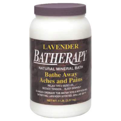 QUEEN HELENE: Lavender Batherapy Mineral Bath Salts, 5 lb