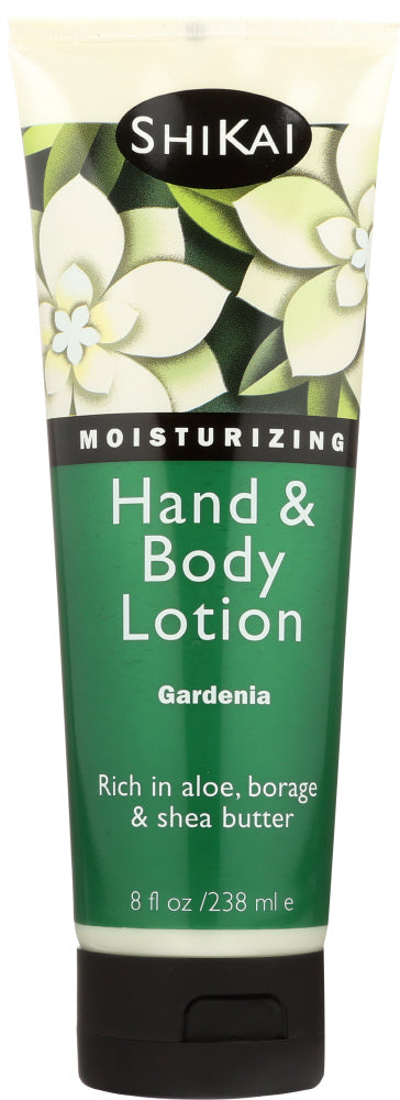 SHIKAI: All Natural Hand & Body Lotion Gardenia, 8 oz