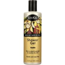 Load image into Gallery viewer, SHIKAI: All Natural Moisturizing Shower Gel Vanilla, 12 Oz

